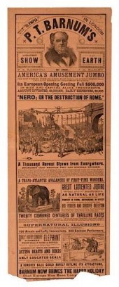 P. T. BARNUM'S GREATEST SHOW O