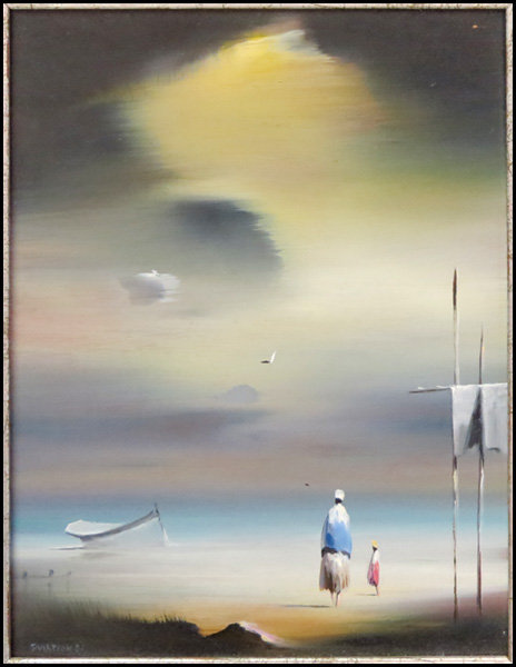 P. WATSON (20TH CENTURY) YELLOW