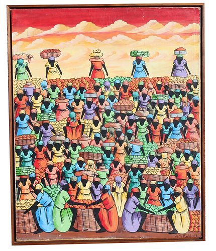 P WILNER (HAITIAN, 20TH C.)P Wilner