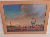 P. YARDLEY PAINTING - ARIZONA