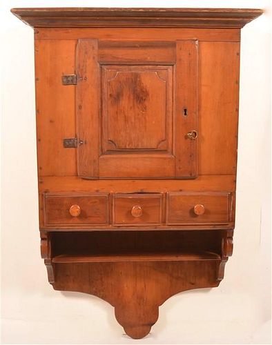 PA 18TH CENTURY SOFTWOOD HANGING