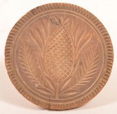 PA 19TH CENT. MAPLE PINEAPPLE