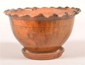 PA 19TH CENT. MOTTLE GLAZED RE