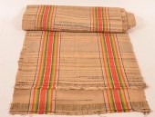PA 19TH CENTURY COLORFUL RAG C