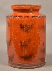 PA 19TH CENTURY MOTTLE GLAZED