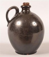 PA 19TH CENTURY REDWARE MANGAN