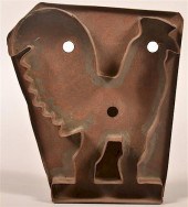 PA 19TH CENTURY TIN LARGE ROOS