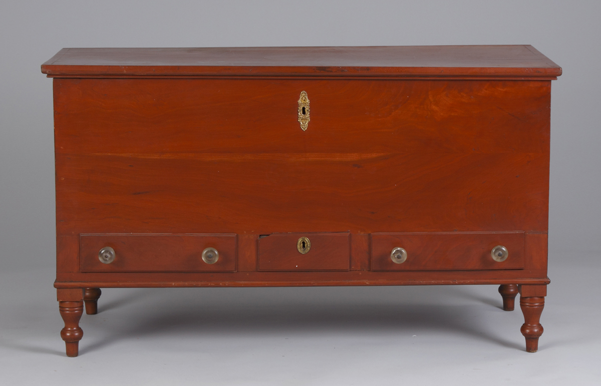 PA Cherry 3 Drawer Blanket Chest