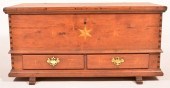 PA CHIPPENDALE WALNUT INLAID D