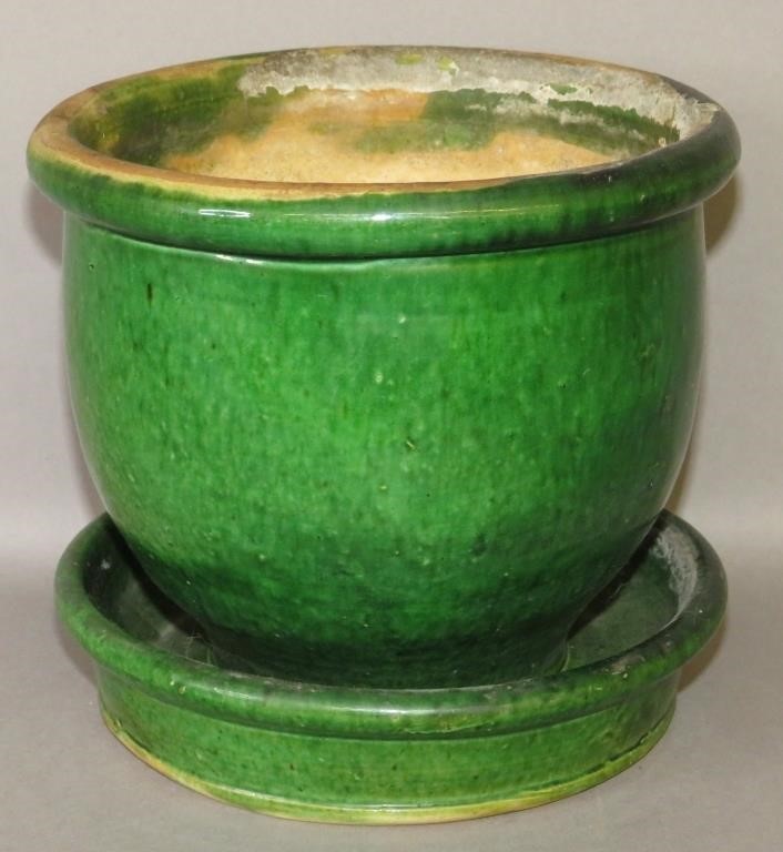 PA EARTHENWARE FLOWER POT BY JOHN