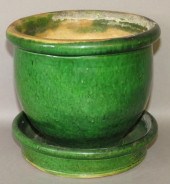 PA EARTHENWARE FLOWER POT BY J
