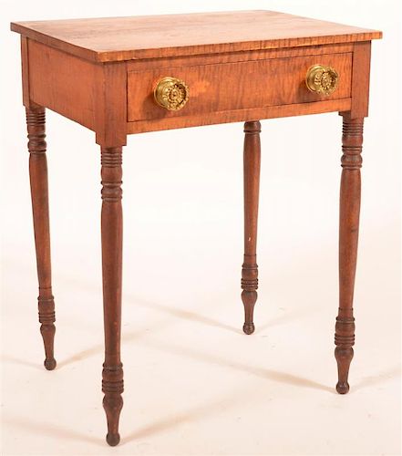 PA FEDERAL TIGER MAPLE ONE DRAWER