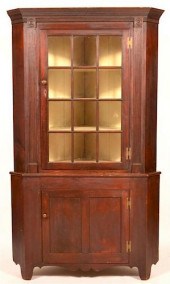 PA FEDERAL WALNUT TWO PART COR