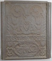 PA GERMAN TYPE JAMB STOVE FRON