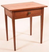 PA HEPPLEWHITE CHERRY ONE DRAW