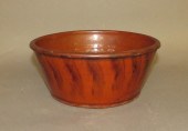 PA MANGANESE DECORATED REDWARE