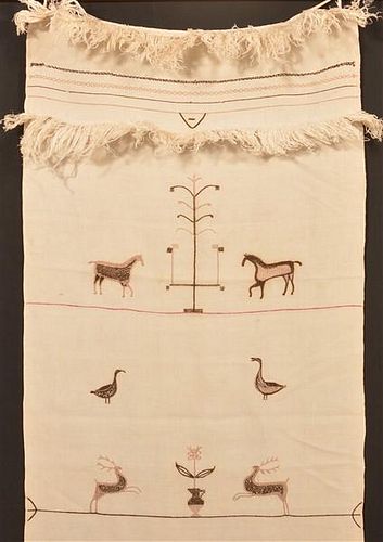PA MID 19TH CENTURY NEEDLEWORK SHOW
