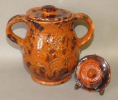 PA REDWARE BALUSTER FORM JAR &