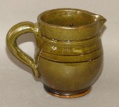 PA REDWARE CREAMER BY THOMAS S