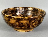 PA REDWARE MANGANESE SPONGED B