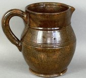 PA REDWARE PITCHER BY THOMAS S