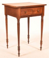 PA SHERATON BURL WALNUT ONE DR