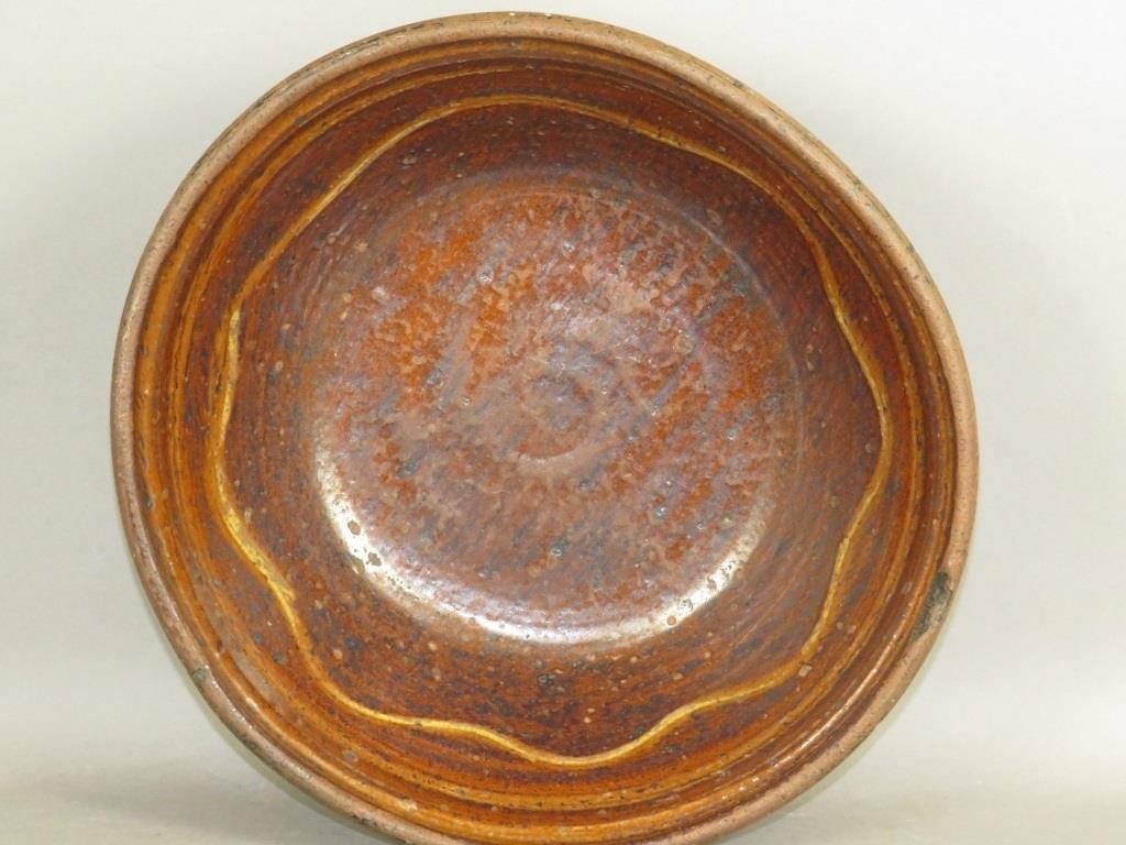 PA SLIPWARE BOWLca. mid 19th