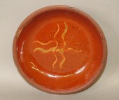 PA SLIPWARE DISHca. 1885; PA s