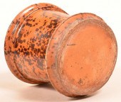 PA SPECKLE GLAZED REDWARE FLOW