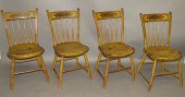 P.A. WILLARD SET OF 4 PLANK SE