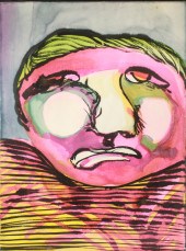PABLO BOWEN "FACE" INK & WATER