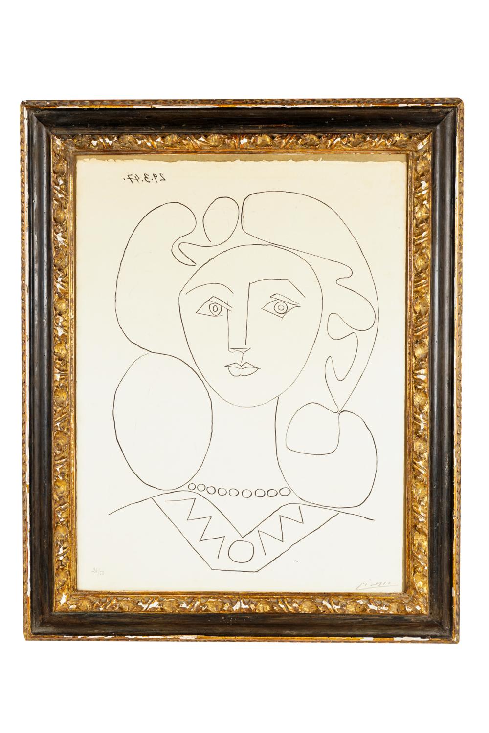 PABLO PICASSO (1881 - 1973): "LA