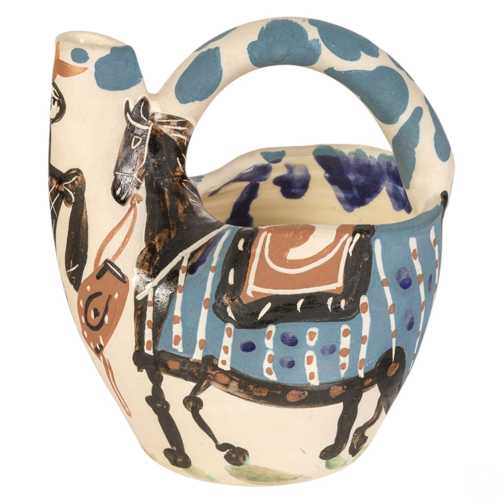 PABLO PICASSO 1881-1973 CAVALIER ET