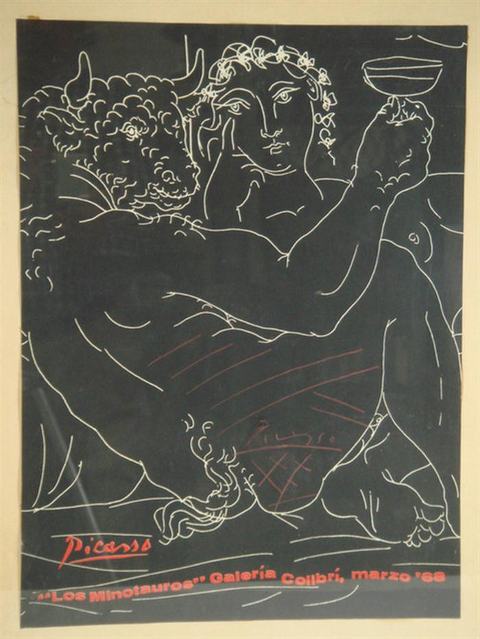 Pablo Picasso, 20th c, white on