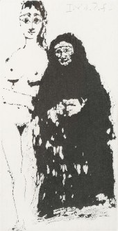 PABLO PICASSO AQUATINT FROM 34