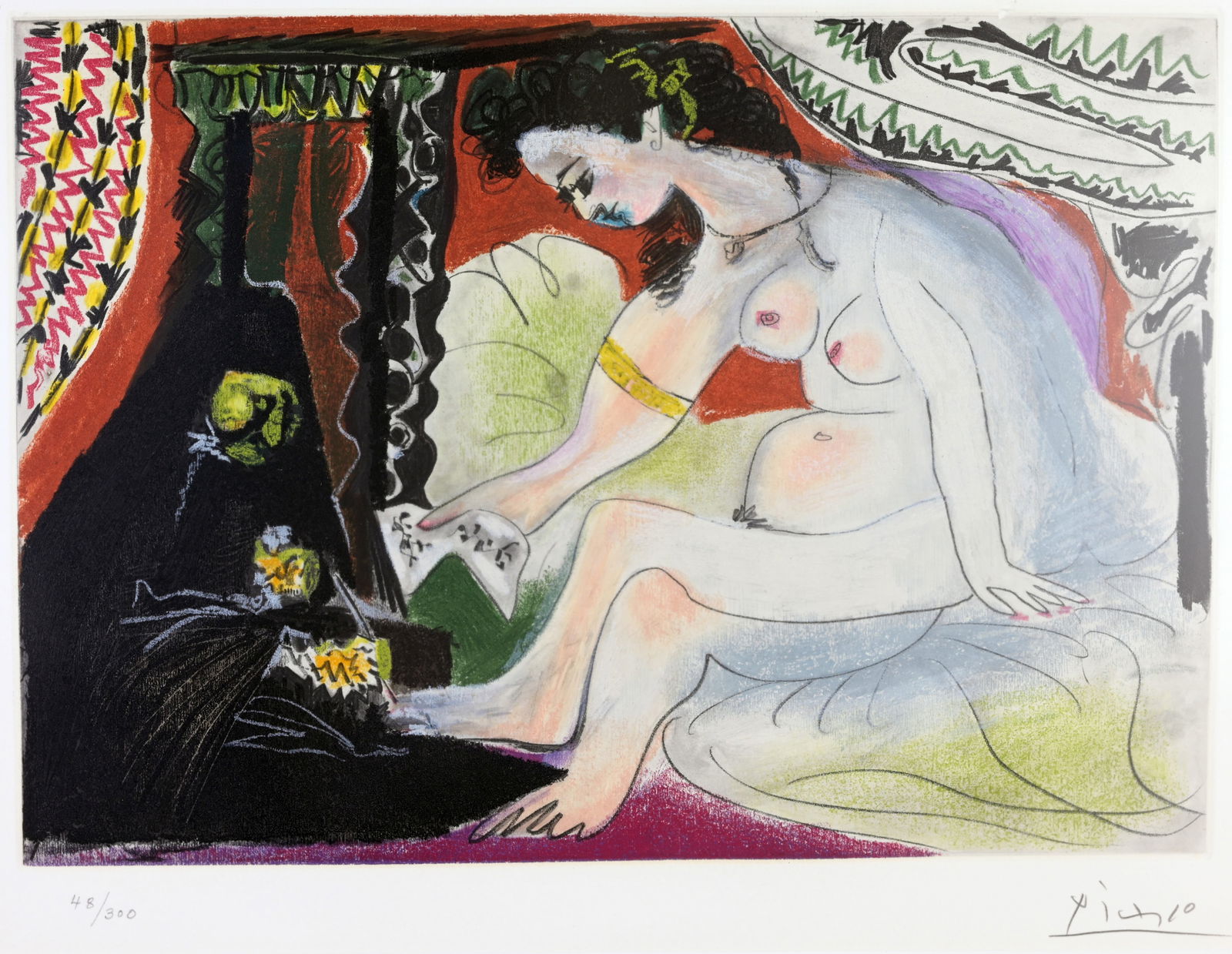 PABLO PICASSO "BETHSABEE"