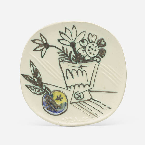 Pablo Picasso. Bouquet à la pomme