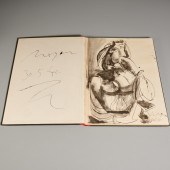 PABLO PICASSO, CARNET DE DESSI