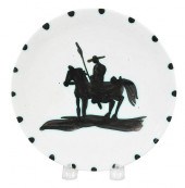 PABLO PICASSO CERAMIC PLATE, P