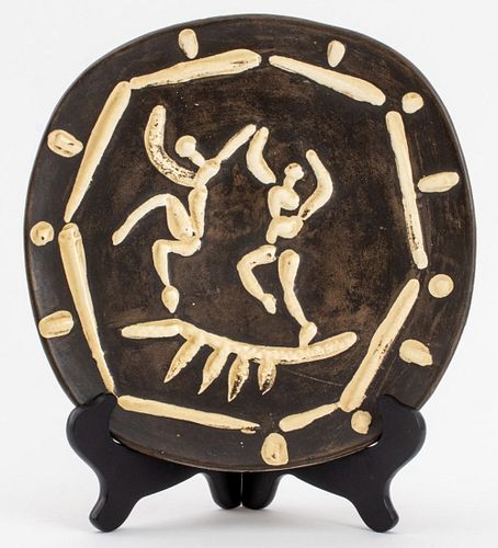 PABLO PICASSO CERAMIC &QUOT;DEUX
