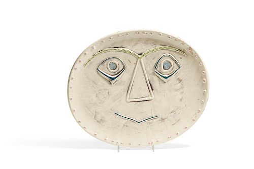 PABLO PICASSO, CERAMIC, VISAGE