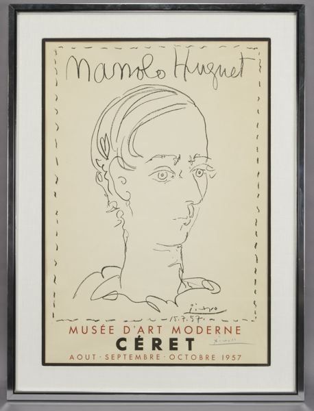 Pablo Picasso color lithograph