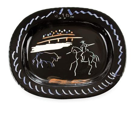 Pablo Picasso CORRIDA ON BLACK