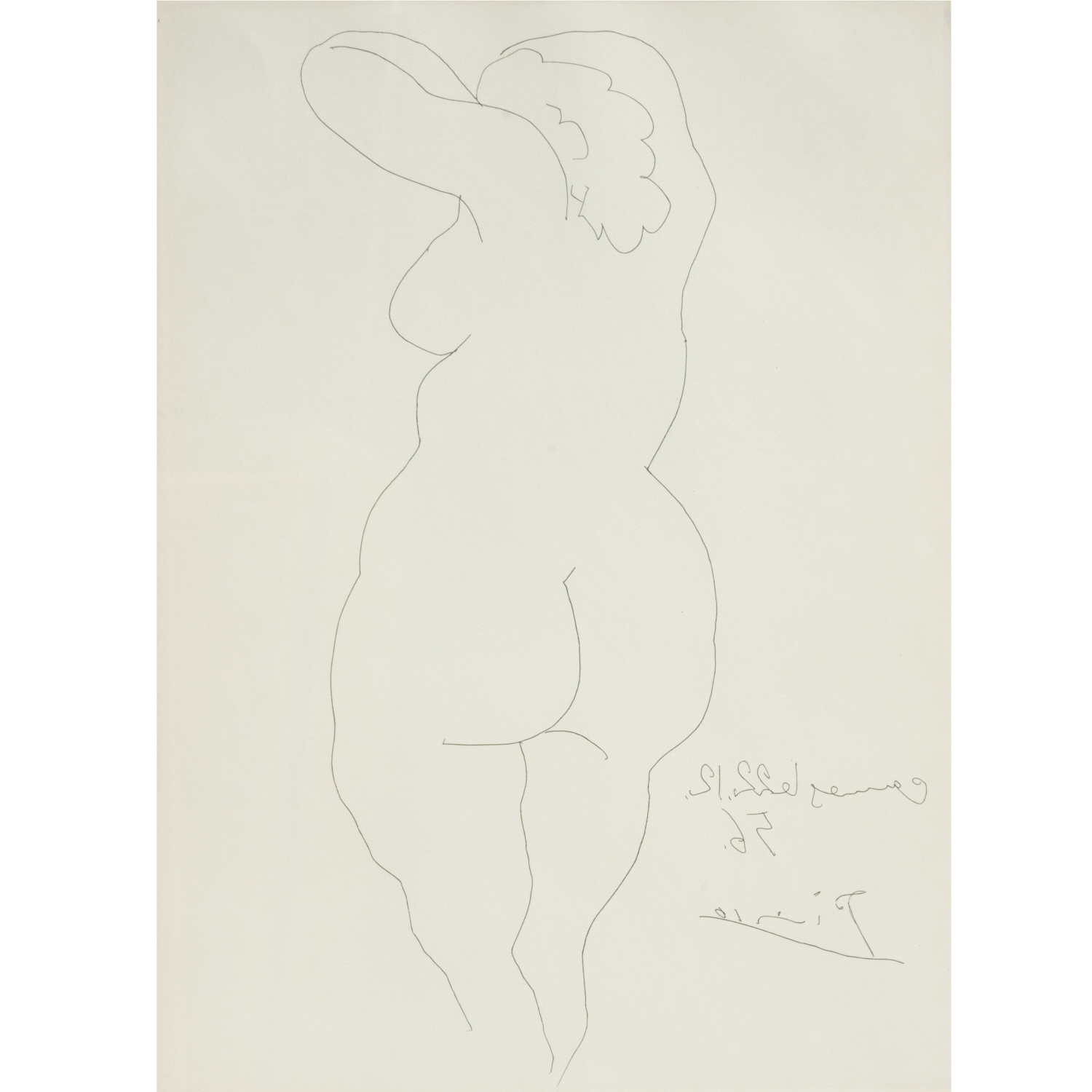 PABLO PICASSO, ETCHING, 1956
