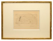 PABLO PICASSO ETCHING 'LES DAM