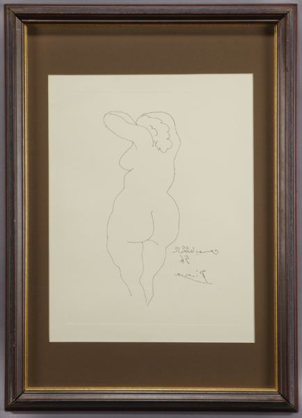 Pablo Picasso etching titled