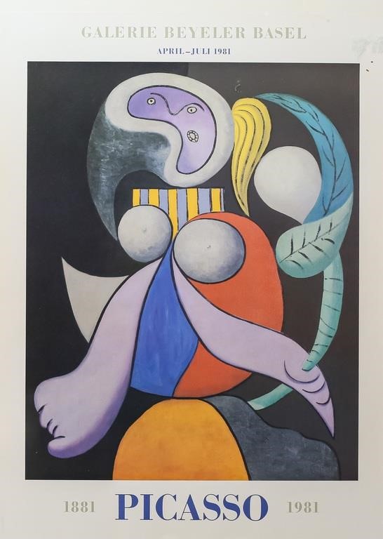 PABLO PICASSO EXHIBITION POSTER