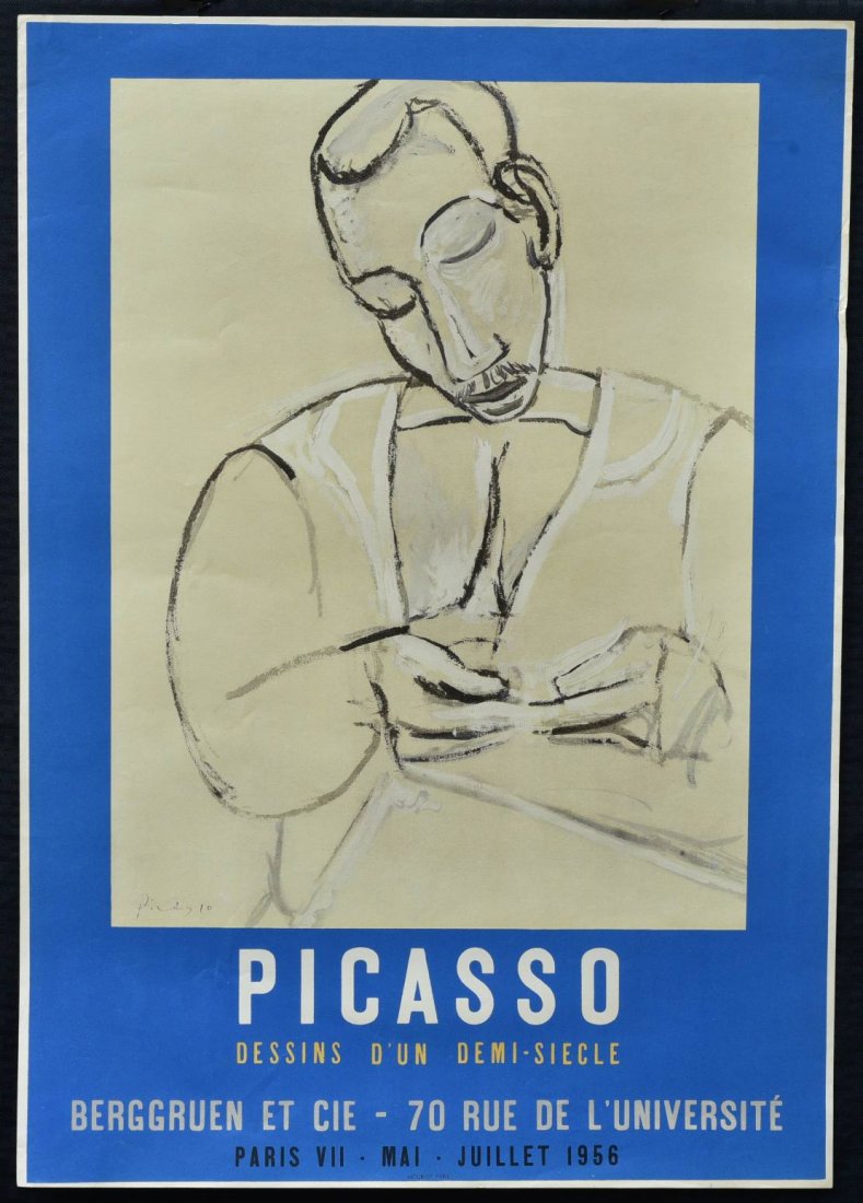 PABLO PICASSO EXHIBITION POSTER