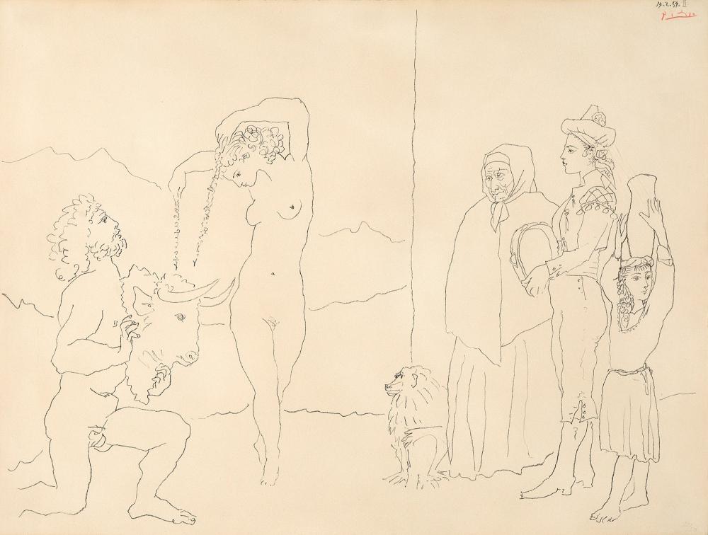 PABLO PICASSO, LA DANSE DES