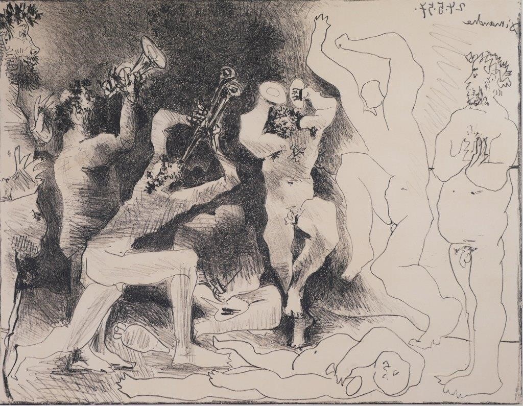 PABLO PICASSO, "LA DANSE DES